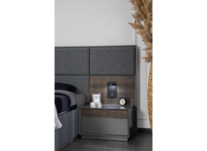 Table de chevet Design Tables d'appoint Chambre Tables de chevet Meubles en bois