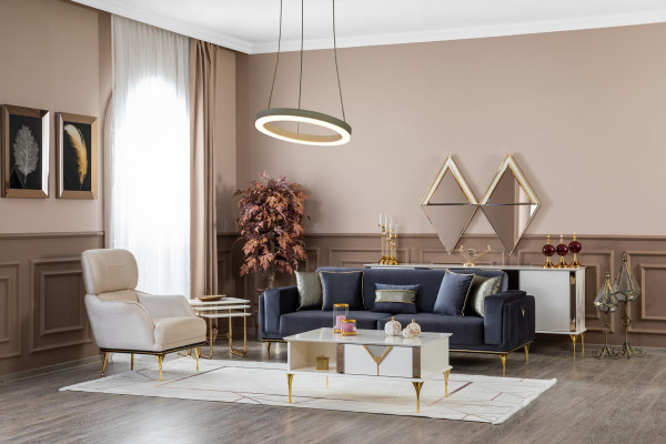 Canapé Place 31 Place Table Basse Table d'Appoint Design Canapés Rembourrage Neuf