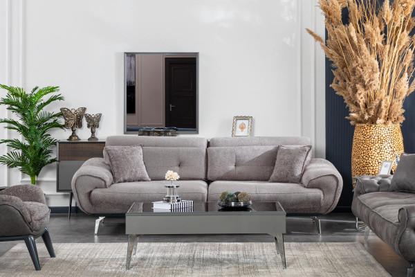 Style italien mobilier salon canapé de luxe design canapé trois places.