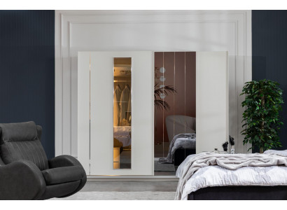 Armoire Armoires de luxe Armoire Mobilier en bois Chambre 250cm