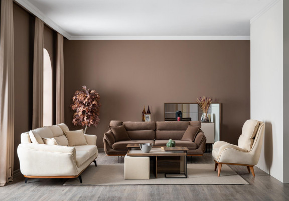 Sitzmöbel Sessel Sitz Einzelplatz Design Polstermöbel Möbel neu Modern Weiß