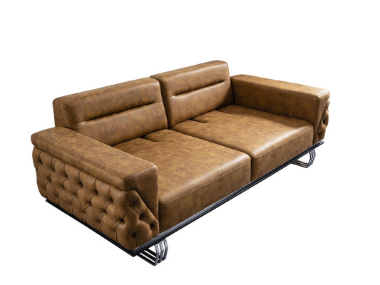 Ensemble de canapé 431 places, noir, moderne et luxueux, nouveau groupe de tissu