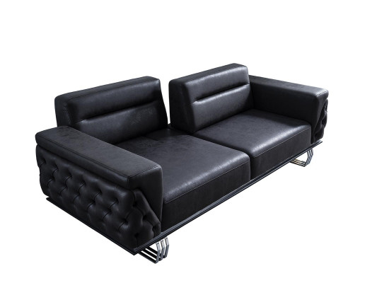 Salon Canapé 4 places Canapé de luxe Designer Canapé Canapés Rembourrés Moderne