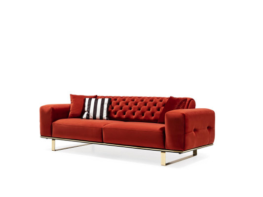 Canapé Chesterfield moderne Meubles de pratique Canapé de lux Hôtel Meubles
