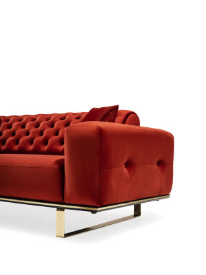 Canapé Chesterfield moderne Meubles de pratique Canapé de lux Hôtel Meubles