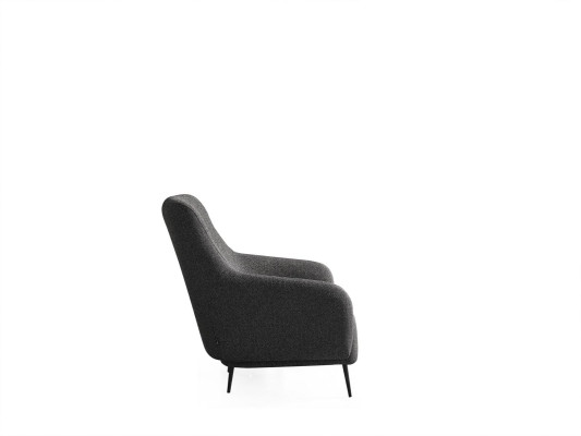 Salon Fauteuil Moderne Design Textile neu Gris Luxe Salon Club