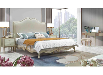 Cadre de lit cadre de lit double lit de luxe lits en bois lits beiges lits doubles hôtel