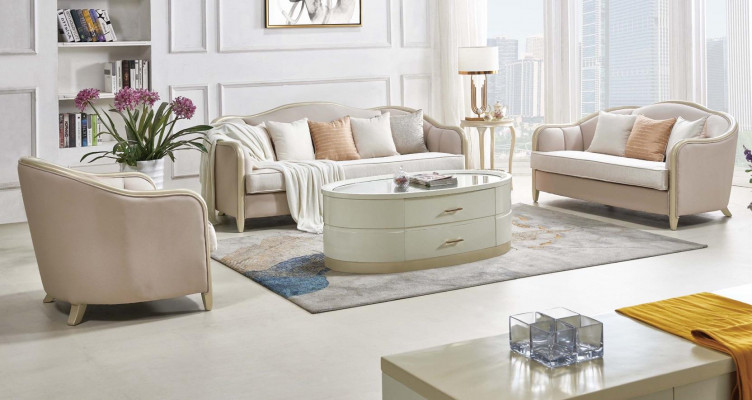 Ensemble de canapé classique Canapé Rembourrage Mobilier Canapé Canapés de designer