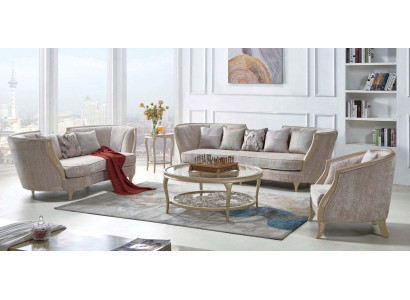 Luxueux ensemble de canapés Mobilier d'hôtel Canapé Sofa Élégant style canapé en tissu