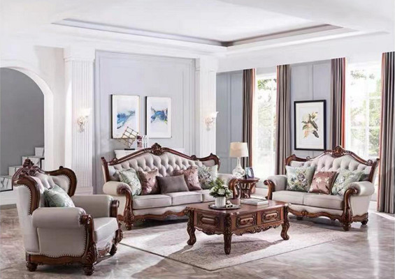 Ensemble de canapés 3+2+1 place Fauteuil de groupe Canapés classiques S Set