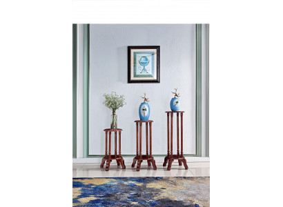 Stand de fleurs en bois pour le rangement de stands de fleurs, accessoires de meubles.