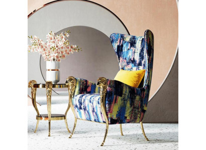 Fauteuil individuel Fauteuil ailé Canapés Meubles Téléviseur Meubles de design Ameublement