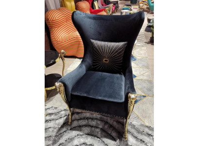 Fauteuil de luxe Canapé Rembourrage Meuble Canapé une place Canapé Fauteuil à oreilles