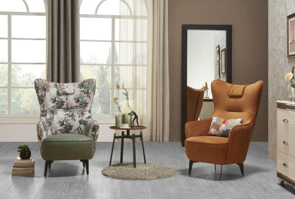 Fauteuil à oreilles Fauteuil fauteuil une place Chaise relax hôtel Mobilier de bureau Réception de cabinet d'avocats