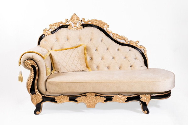 Canapé Chesterfield classique Ensemble de canapés de style baroque, 3 pièces