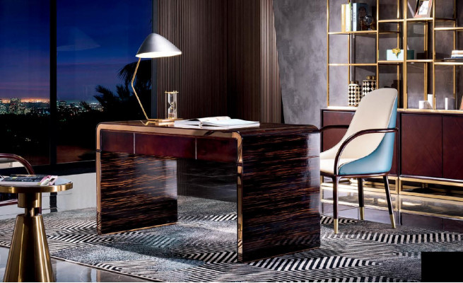 Bureau + Fauteuil de bureau Style moderne Bureaux Table de bois Table Chaise