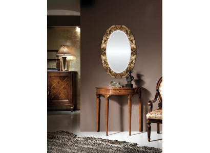 Consoles Table Commode avec Miroir Ensemble de meubles de luxe Console 2 pièces. Fabriqué en Italie