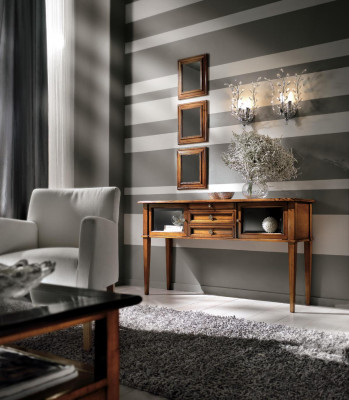 Table console Design Bois Table Console Buffets de luxe Nouvelle table console Cabinet