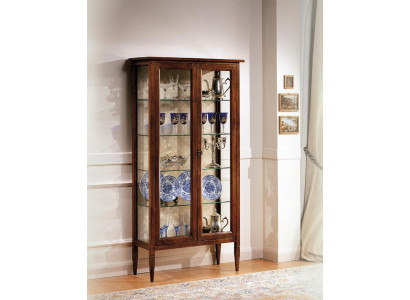 Salle de séjour Buffet en verre Armoire Vitrine Buffet en bois Salle à manger Armoires en bois Meubles