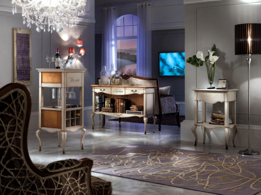 Commode Tiroirs Bois Commodes Salle de séjour Buffet Armoire Armoires Solide