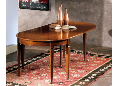 Table à manger Table de luxe Meubles en bois massif d'Italie Tables de salle à manger Ameublement