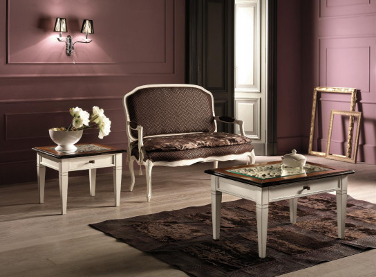 Canapé Canapé Design Canapé Tissu Moderne Deux Places Tabouret 2 Places