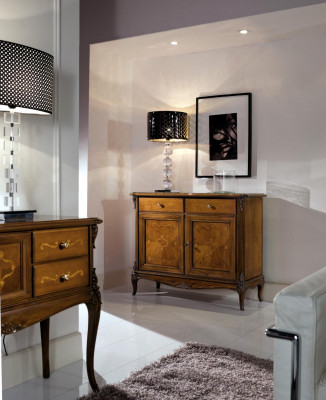Commodes Buffet Buffet Marron Buffets Bois Massif Armoire Mobilier Commodes