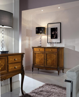 Commodes Salon Commodes Tiroirs Bois Armoires à vêtements Solides Buffet neuf