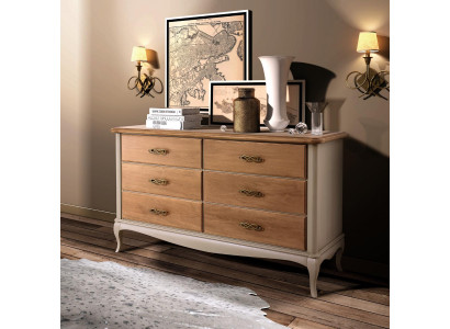 Salon Commode Commodes Tiroirs Bois Serviteur Coffret Cabinet Solide neuf