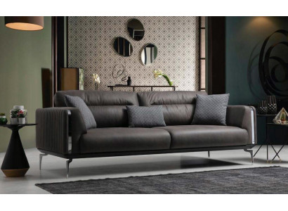 Canapé trois places de luxe, canapés trois places, design de siège canapé italien mobilier neuf.