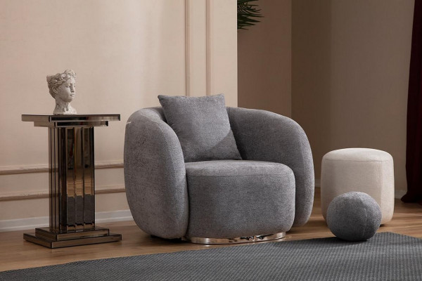 Fauteuil Conception Canapé Canapé Places Textile Salon Club Tapisserie Siège Luxe Détente