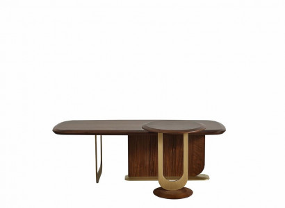 Table basse et table d'appoint pour le salon dans un style moderne.
