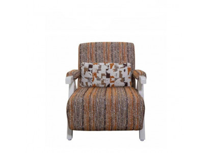 Fauteuil multicolore Design Siège Meubles Luxueux Revêtement Mono Place
