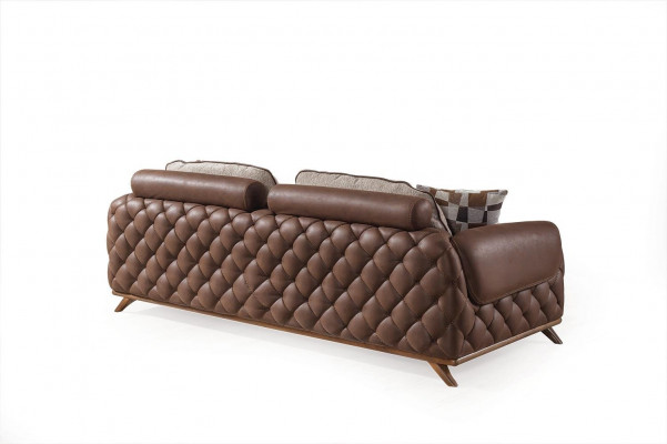 Stylisches 3-Sitzer-Sofa Designer Wohnzimmer Couch exklusiv r Dreisitzer