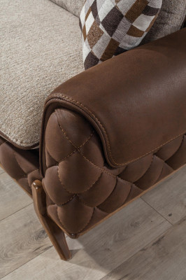 Stylisches 3-Sitzer-Sofa Designer Wohnzimmer Couch exklusiv r Dreisitzer