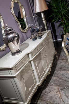 Sideboard Armoire de luxe Étagère Buffet Armoires Salon Vitrine