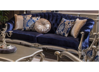 Designer de rembourrage Meubles Canapé 3 places Trois Canapés 3 places Canapés en textile neufs