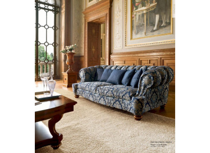 Canapé 2 places Canapés 2 places Tissu Luxueux Bois Mobilier de Salon Bleu