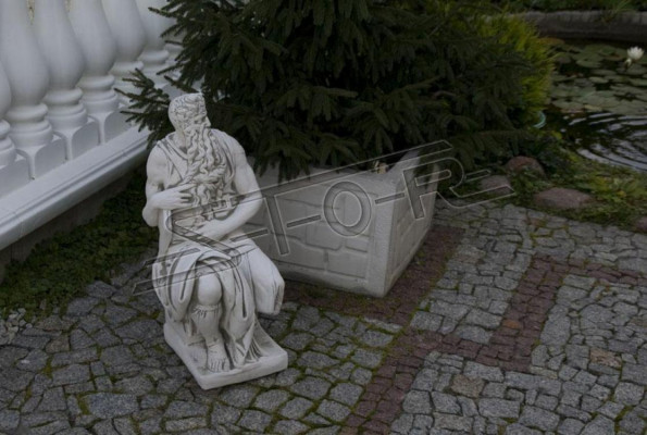 Aquarius Figure Statue Jardin Décoration Figures de Dieu Poséidon