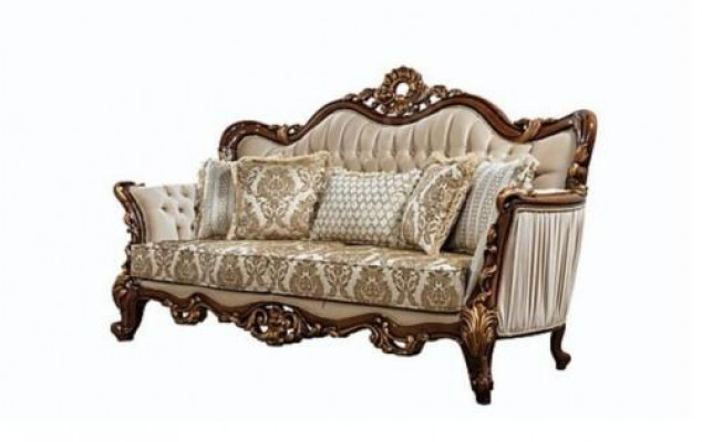 Chesterfield ensemble de canapé ensemble de canapé avec table basse tissu de canapé 5 pièces.