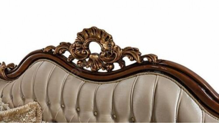 Chesterfield ensemble de canapé ensemble de canapé avec table basse tissu de canapé 5 pièces.
