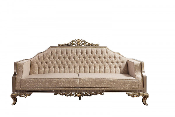 Le canapé Chesterfield avec table basse Ensemble de canapés Mobilier rembourré 5 pièces.