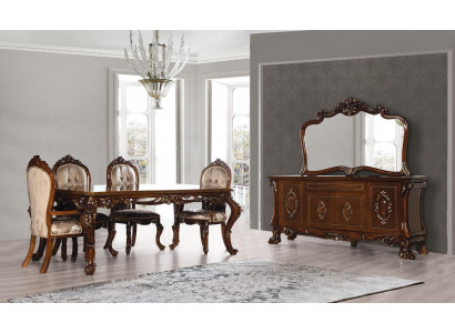 ensemble de salle à manger exclusif r Classic r avec buffet et miroir