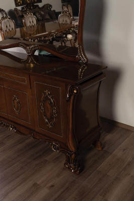 ensemble de salle à manger exclusif r Classic r avec buffet et miroir
