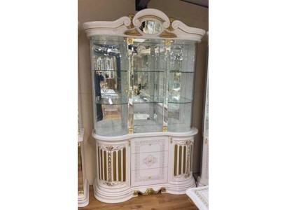 Vitrine Armoire en bois Vitrine classique Armoires en bois Design Salon en verre
