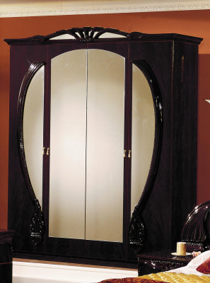 Armoire de luxe pour vêtements Designer Armoires à vêtements laquées Meubles en bois de salon neufs