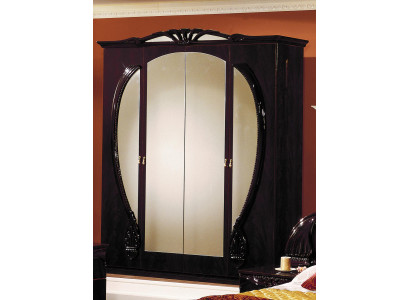 Armoire de luxe pour vêtements Designer Armoires à vêtements laquées Meubles en bois de salon neufs