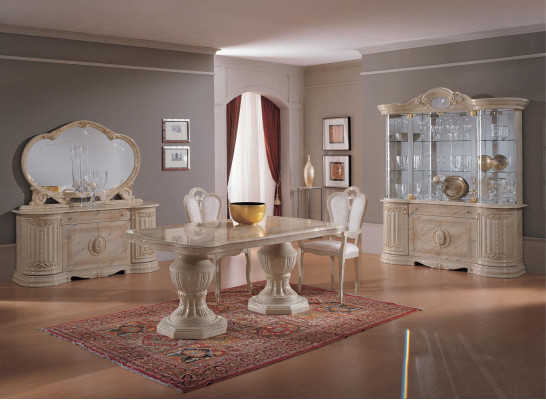 Miroir Commode Armoire Commodes Bahut Ensemble de chambre Bois Style moderne neuf