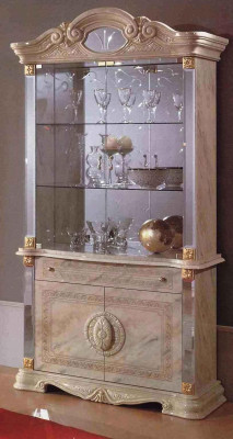 Vitrine de présentation de vitrine de magasin de luxe Armoire en verre Style moderne Bois Salon