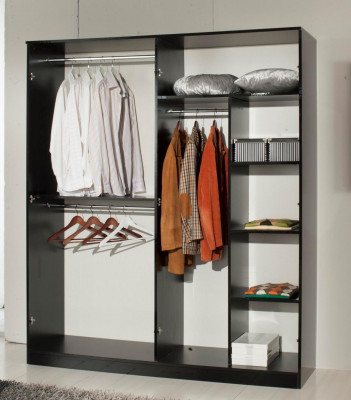 Armoire de vêtements de luxe, designer d'armoires de vêtements laquées de haute qualité, meubles en bois vivant neufs